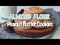 Almond flour peanut butter cookies