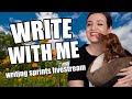 WRITE WITH ME - Live Writing Sprints