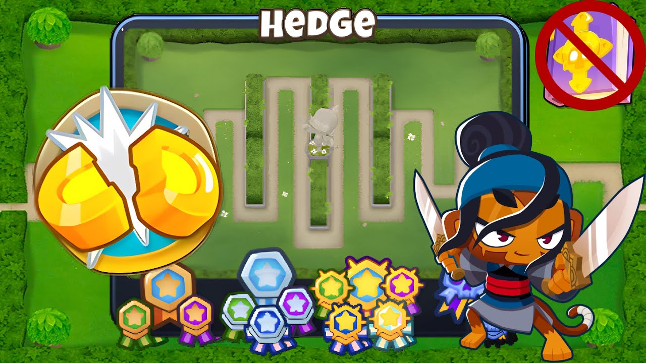 How to Beat Hedge in Half Cash! | No Monkey Knowledge | BTD 6 (2025)