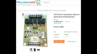 ATS Kit Generator Kit Automatic Transfer Switch Testing | HALL ROAD | HINDI | URDU