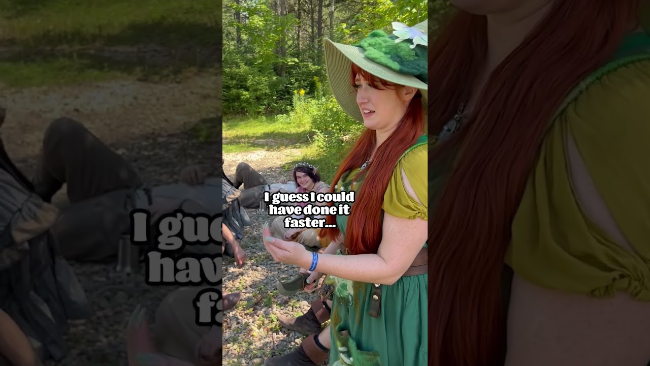 Going on a LARP side quest!