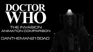 Doctor Who: The Invasion Animation Comparison