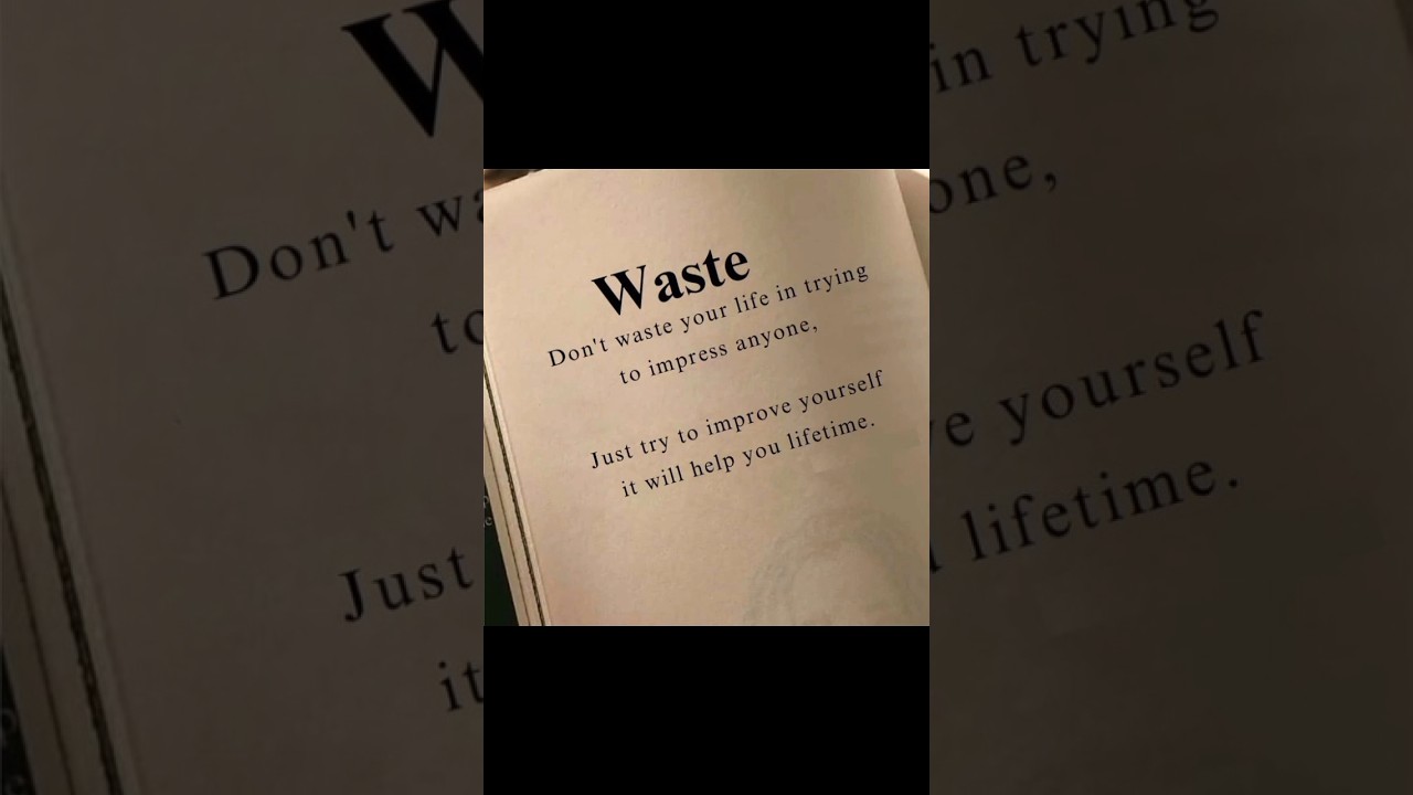 "waste" Motivational quotes about in Life 