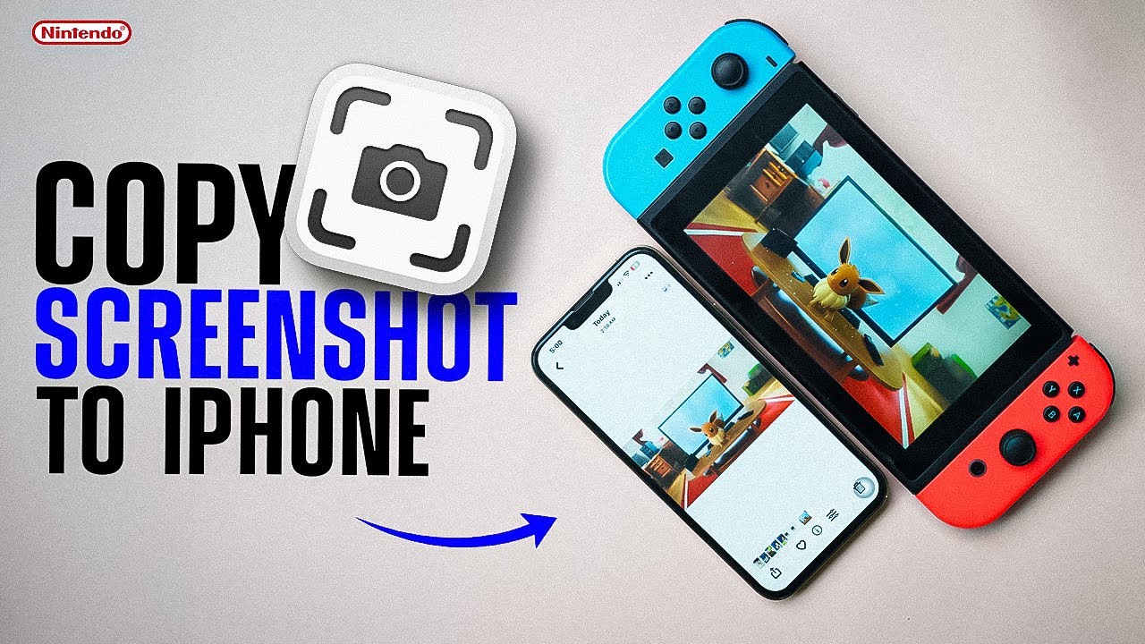 Copy Nintendo Switch Screenshots to iPhone FAST | Easy Switch to
