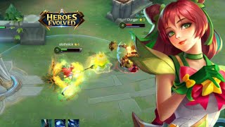 Heroes Evolved : Yuki (Redhead Ranger) Skin Gameplay screenshot 5