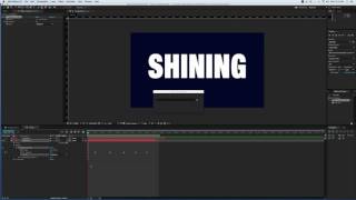How to Create Light Shining Through Text