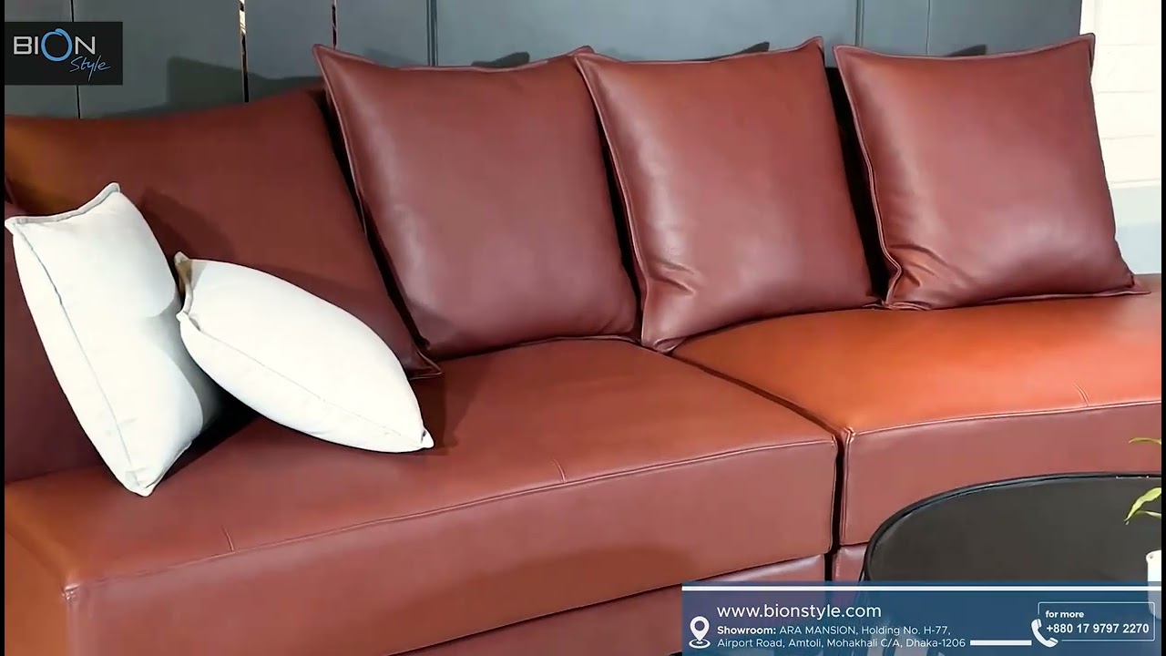 Leather Sofa Set