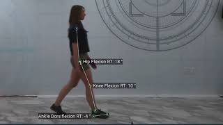 Noraxon MR4 2D Markerless Floor Gait Analysis
