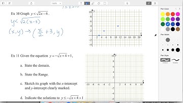 04.02 Ex 10 Graphing a radical inequality