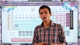 Periodic Table L-04 | 1-05-2021 | Deepak Sir | Chemistry 11th Apr Batch | VSA Periodic Table L-04 | 1-05-2021 | Deepak Sir | Chemistry 11th Apr Batch | VSA