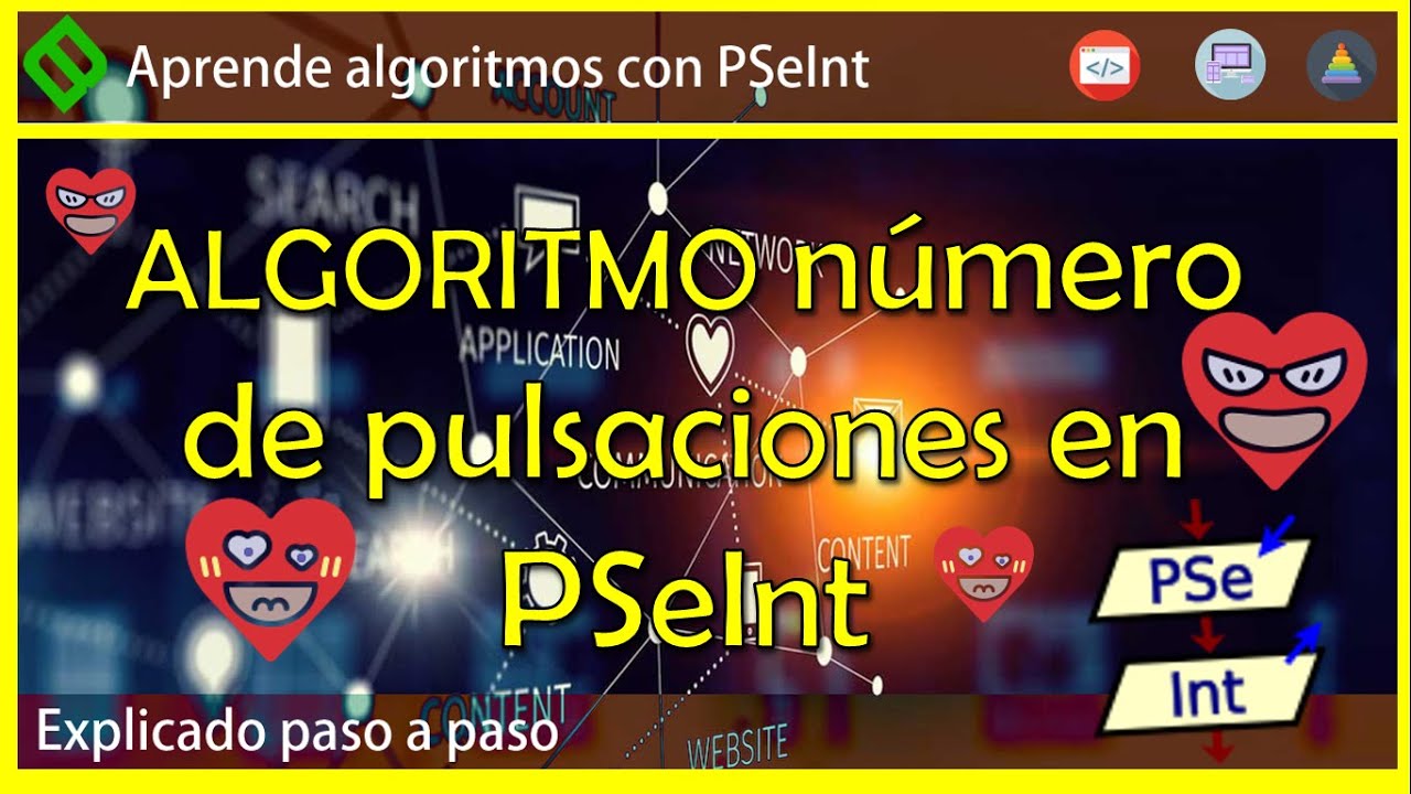 Algoritmo Calcular El Número De Pulsaciones De Una Persona En Pseint 🔷