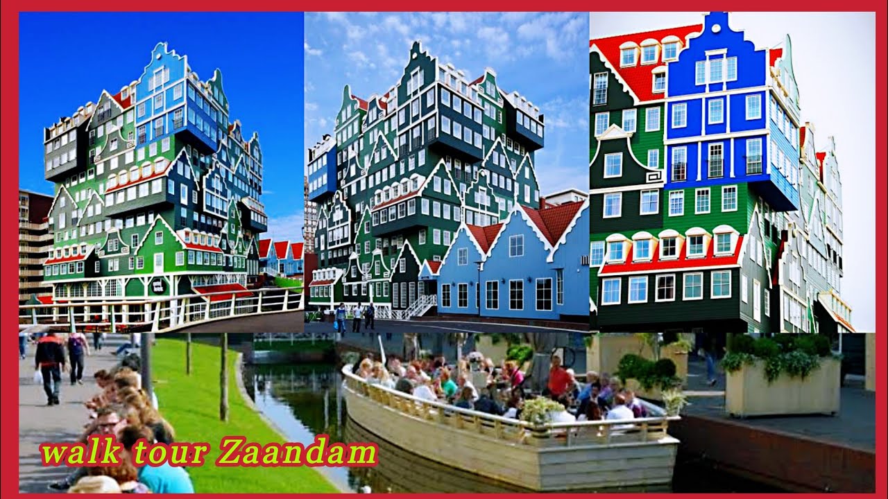 walking tour in Zaandam Netherlands 🇳🇱 Green houses