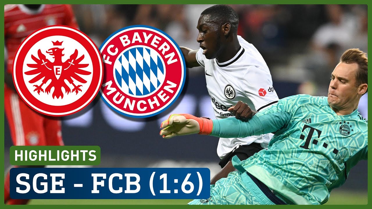 Highlights Eintracht Frankfurt - Bayern München (16) Bundesliga 1