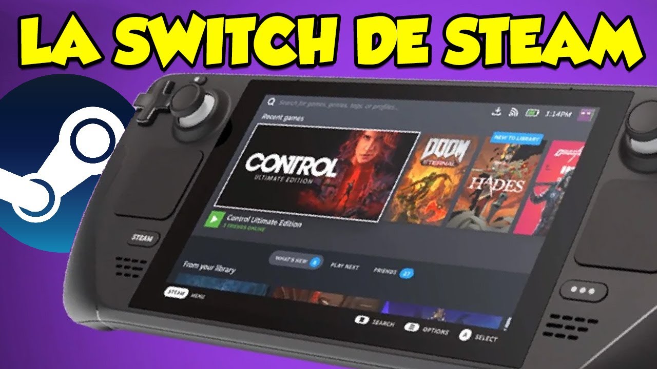 Debrief d'actu : Steam lance sa Switch Pro, Tom Clancy XDefiant...