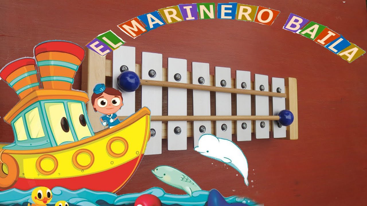 El Marinero baila ⛵️/ xilófono canciones / SONGS ON XYLOPHONE -Tutorial ⛵️🚢