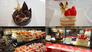 デパ地下ケーキ店のエース【ファウンドリーのクリスマスケーキ】栗とチョコケーキ＆苺ショート！