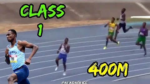Bryan Levell 400m class 1 highlights youngster gol...
