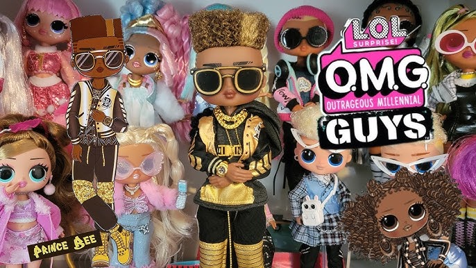 POUPÉE L.O.L SURPRISE ! GARÇON OMG - PRINCE BEE - POUPÉES, BARBIE ET  FIGURINES / Poupée L.O.L