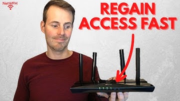 Forgotten Password? How to Access Your Router Settings Again