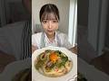 レタスたっぷり♡ペペロンうどんが美味しすぎるんです🐷🔥#shorts