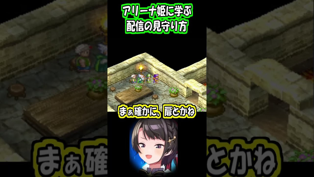 アリーナ姫に学ぶ配信の見守り方【大空スバル】