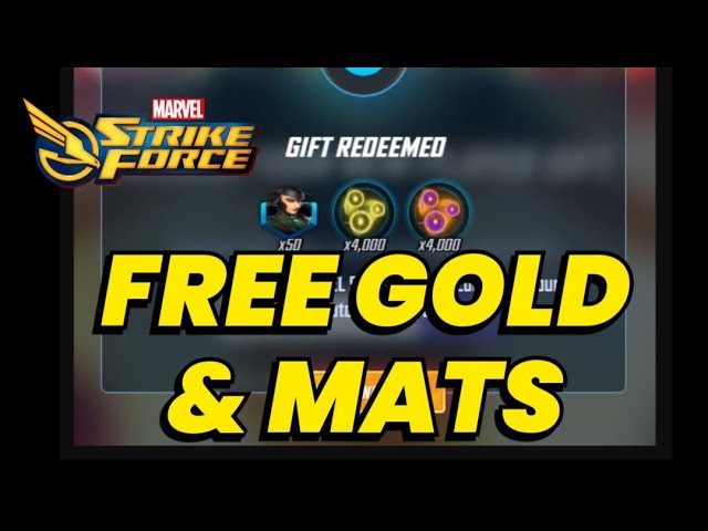 MARVEL STRIKE FORCE PROMO CODES 2021 