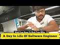 A day in life of software engineer working in hybrid mode pune it life  hinjawadi it park 