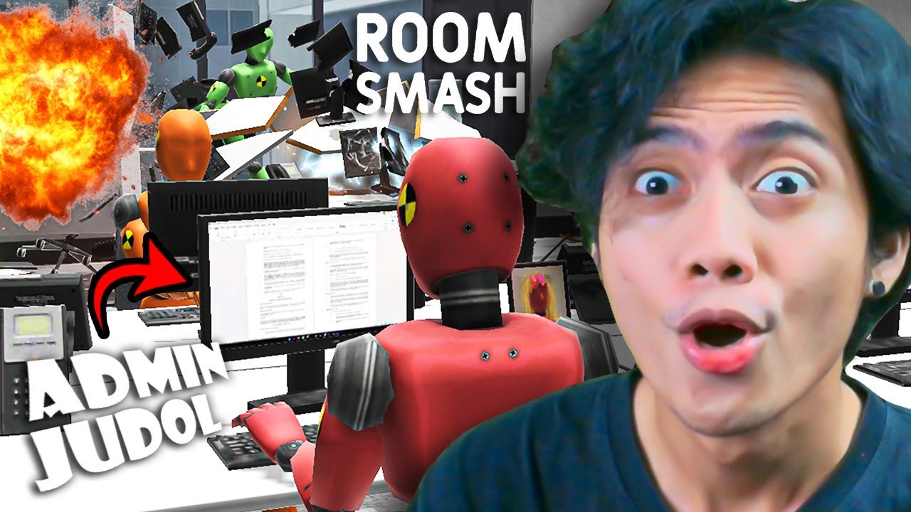 MENGHANCURKAN KANTOR JUDOL DAN MENYIKSA ADMIN! Room Smash - Indonesia