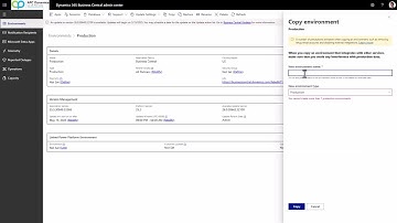 Create a Sandbox in Dynamics 365 Business Central in 1 minute