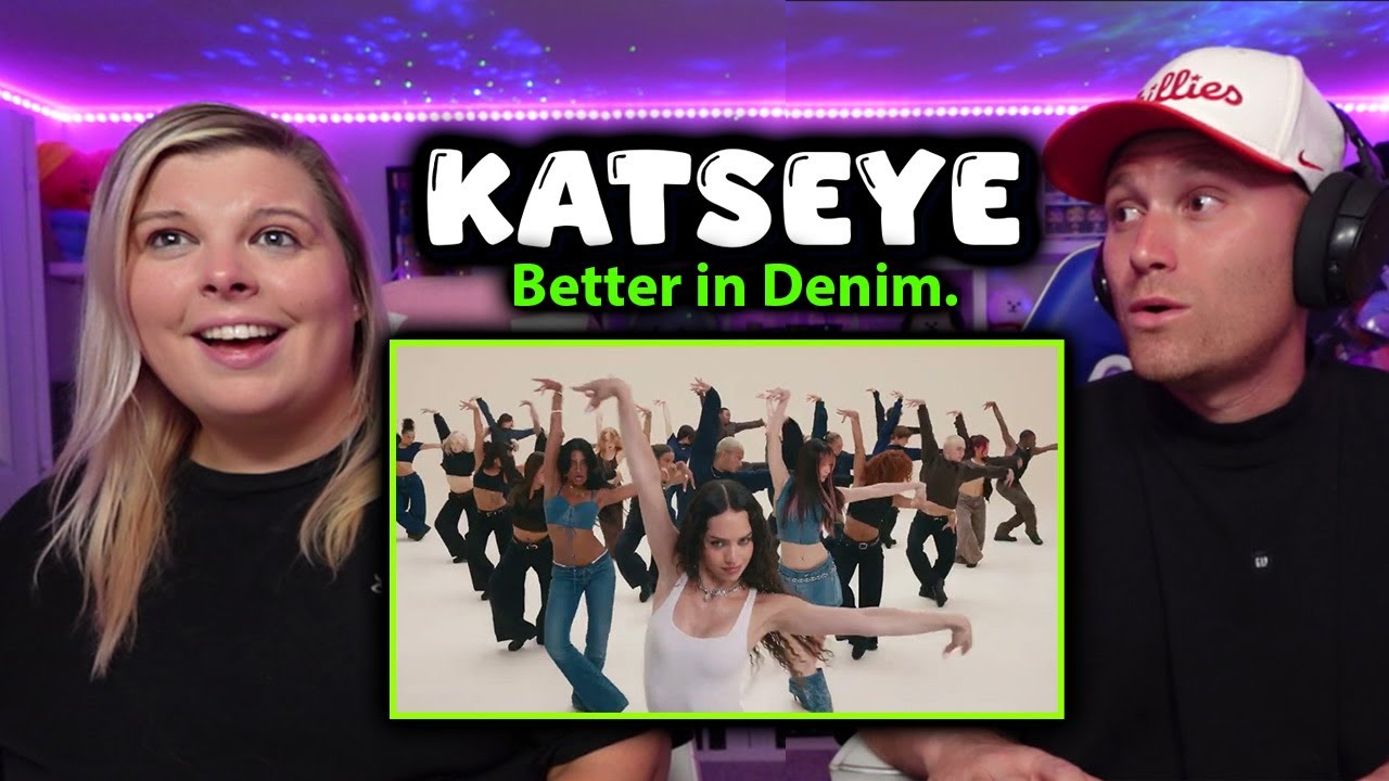 FIRST TIME REACTING TO KATSEYE GAP AD BETTER IN DENIM !