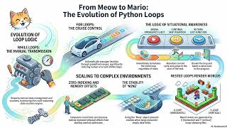 ics110p Lecture 2 podcast Python Loops From Meow to Mario