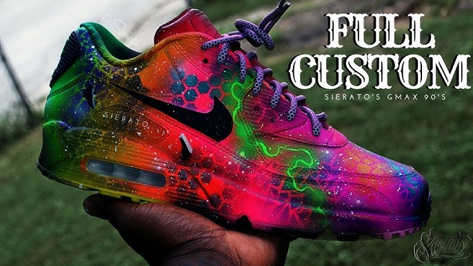 Customizing AIR MAX 90'S And Giving Them Away! 🎨