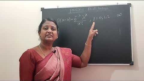 Poisson distribution in Tamil