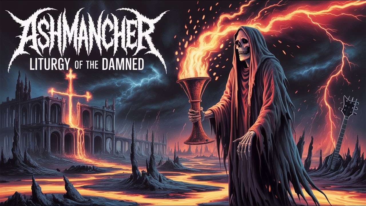 Ashmancher – Liturgy of the Damned  | Official Full Album 2025 (Blackened Death Metal)