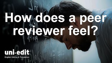 How does a peer reviewer feel when conducting a peer review?