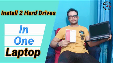Install 2 Hard Drives in 1 Laptop | Dual Drive Tutorial (SSD + HDD ) | Replacing DVD With SSD or HDD