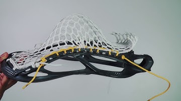 STX Stallion Omega Lacrosse Head Stringing Tutorial