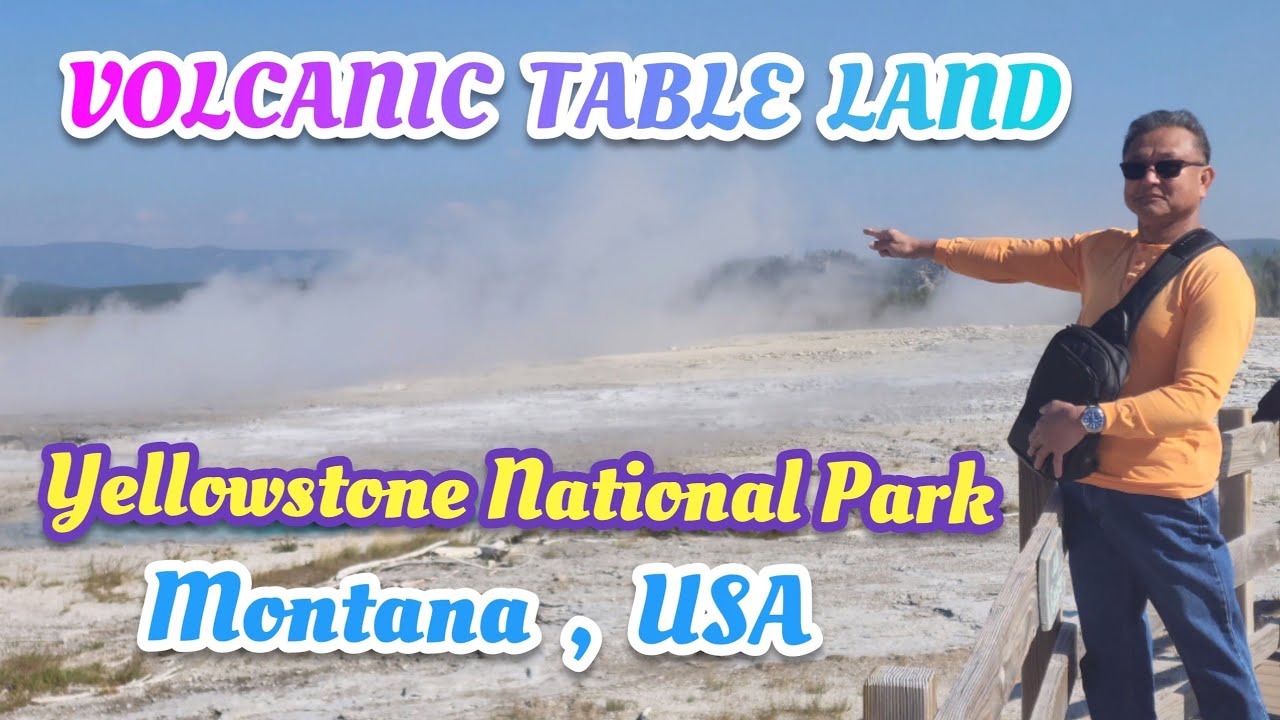 Volcanic Table Land - Yellowstone National Park, Montana