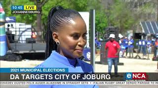 2021 Municipal Elections | DA targets City of Joburg