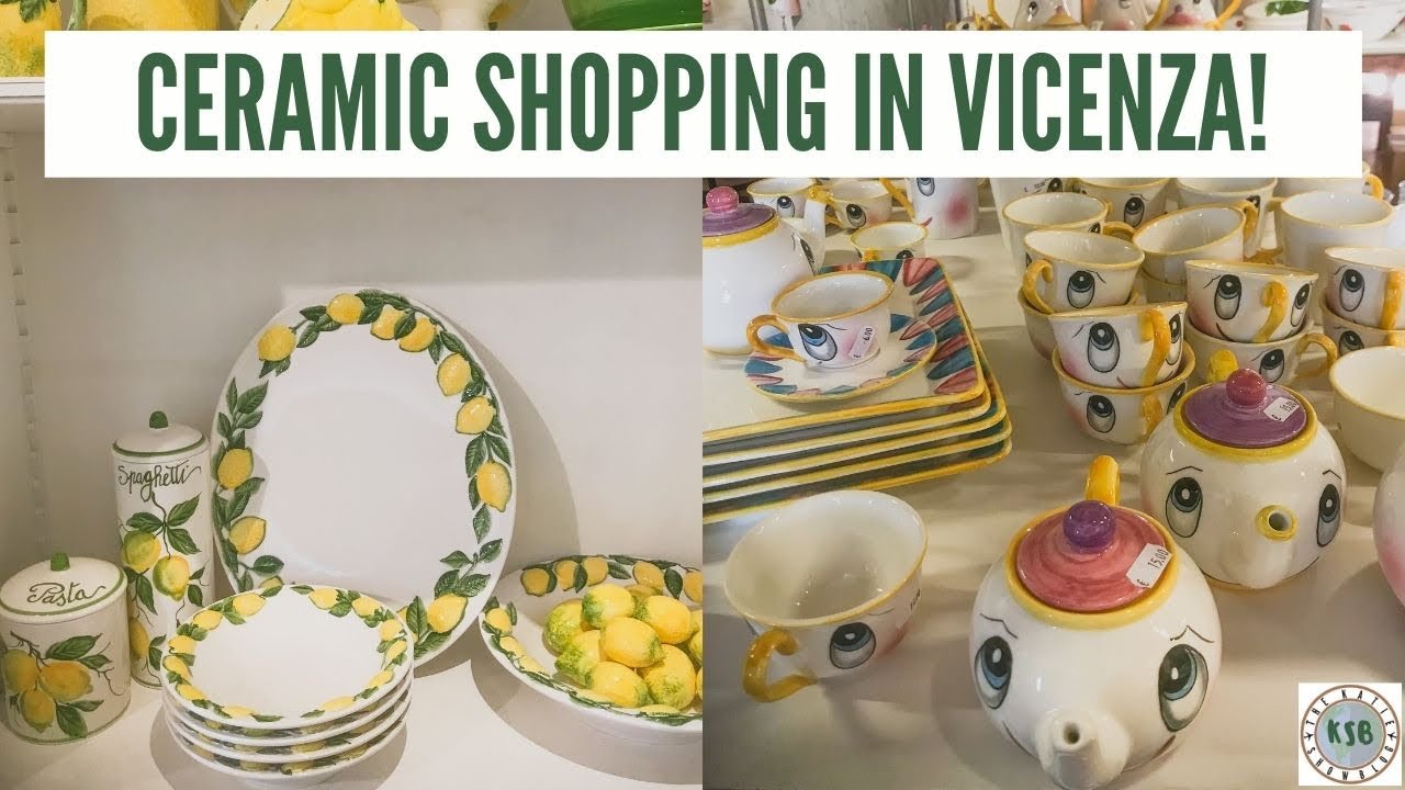 Ceramic Shopping In Nove, Italy YouTube
