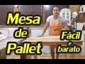 Como fazer mesa com as sobras do Pallet