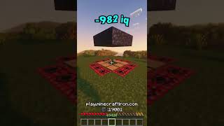 Minecraft Traps At Different -98765 Iq Worlds Smallest Violin