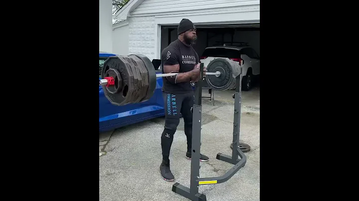 Kevin Oak 605 Lbs / 275 Kg Zercher Squat