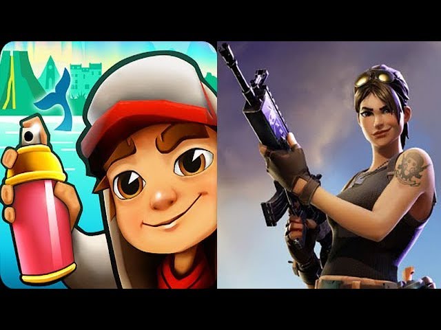 Fortnite meets Subway Surfer in the weirdest viral video