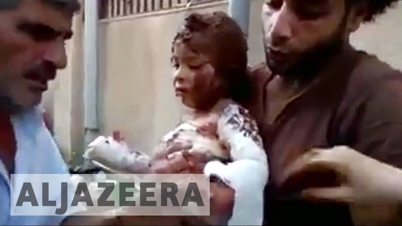 رسم بياني: إلقاء قنابل شبيهة بالنابالم على حمص