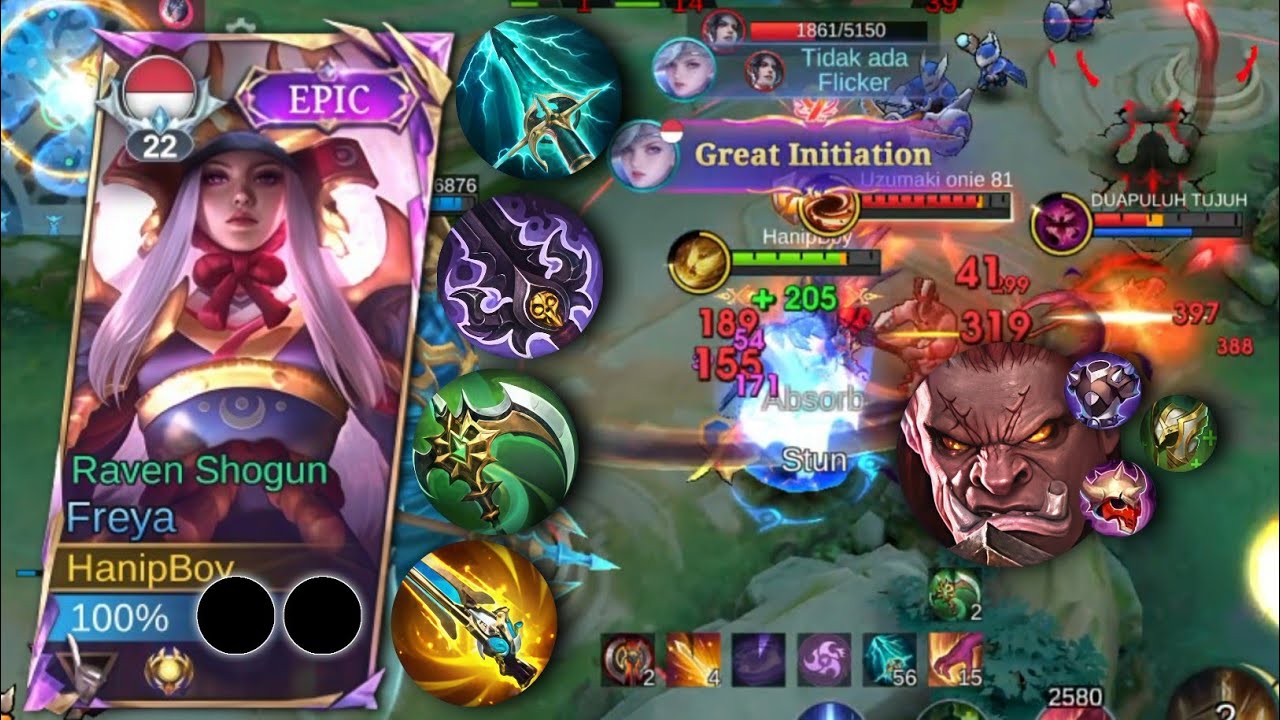 FREYA JUNGLE 21 KILLS!! AGGRISSIVE FREYA VS BALMOND JUNGLE DARAH NYA TEBEL BANGET! GAMEPLAY FREYA