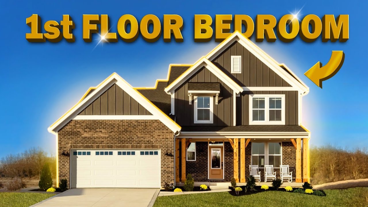 HARD TO FIND 1st Floor Owner's Suite New Homes in Columbus, Ohio