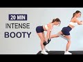 20 Min BOOTY BUILDING WORKOUT + Dumbbells |  Grow your Glutes | No Jumping, No Repeat