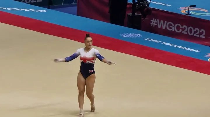 Jennifer Gadirova - Floor - Team Final - 2022 Worl...