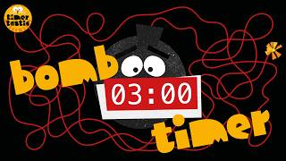 3 Minute MISSION IMPOSSIBLE Bomb Timer 💣💥 | Countdown with EXPLOSION!